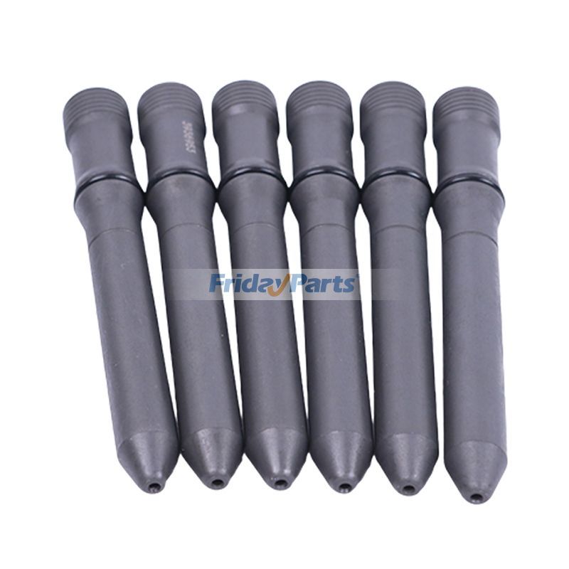 6 PCS Injektor-Anschlussrohr 3936953 3944833 für Cummins-Motor 4B3.9 6B5.9 6C8.3 Dodge Ram 2500 3500 4500 5.9L