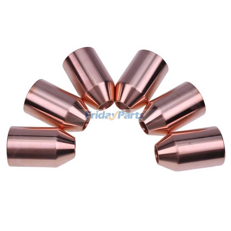 Lot de 6 manchons d'injecteur 3011934 pour tracteur CASE 9150 9170 9180 SteigerpourPour CASE