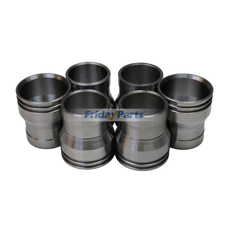 Lot de 6 manchons d'injecteur avec joint torique 2 erpillar CAT C15L Pour CAT