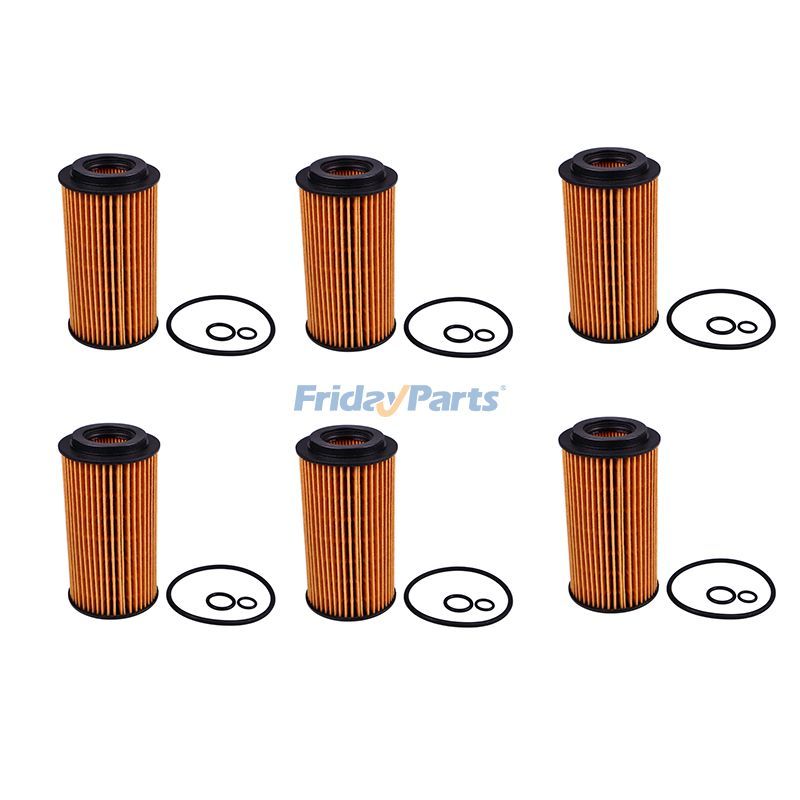 Ölfilterpatrone ED0021750010-S für Kohler Lombardini, 6 Stück