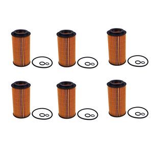 6 cartuchos de filtro de aceite ED0021750010-S para Kohler Lombardini