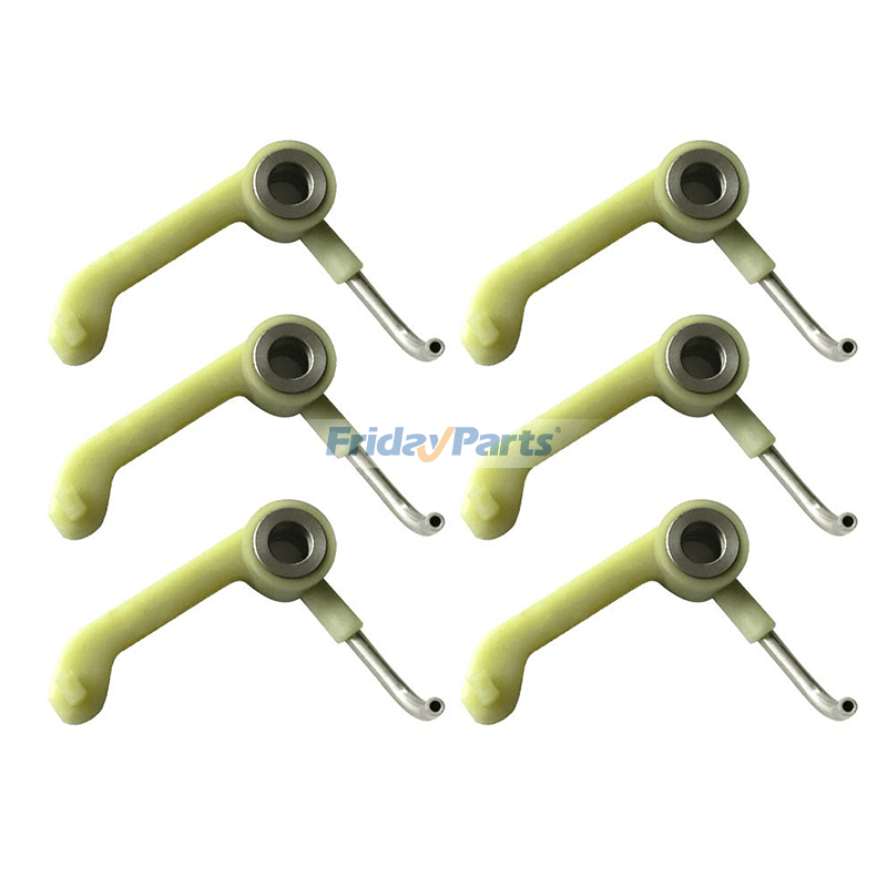 6 PCS Piston Cooling Nozzle 4937308 for Hyundai Excavator R140W9 HW210