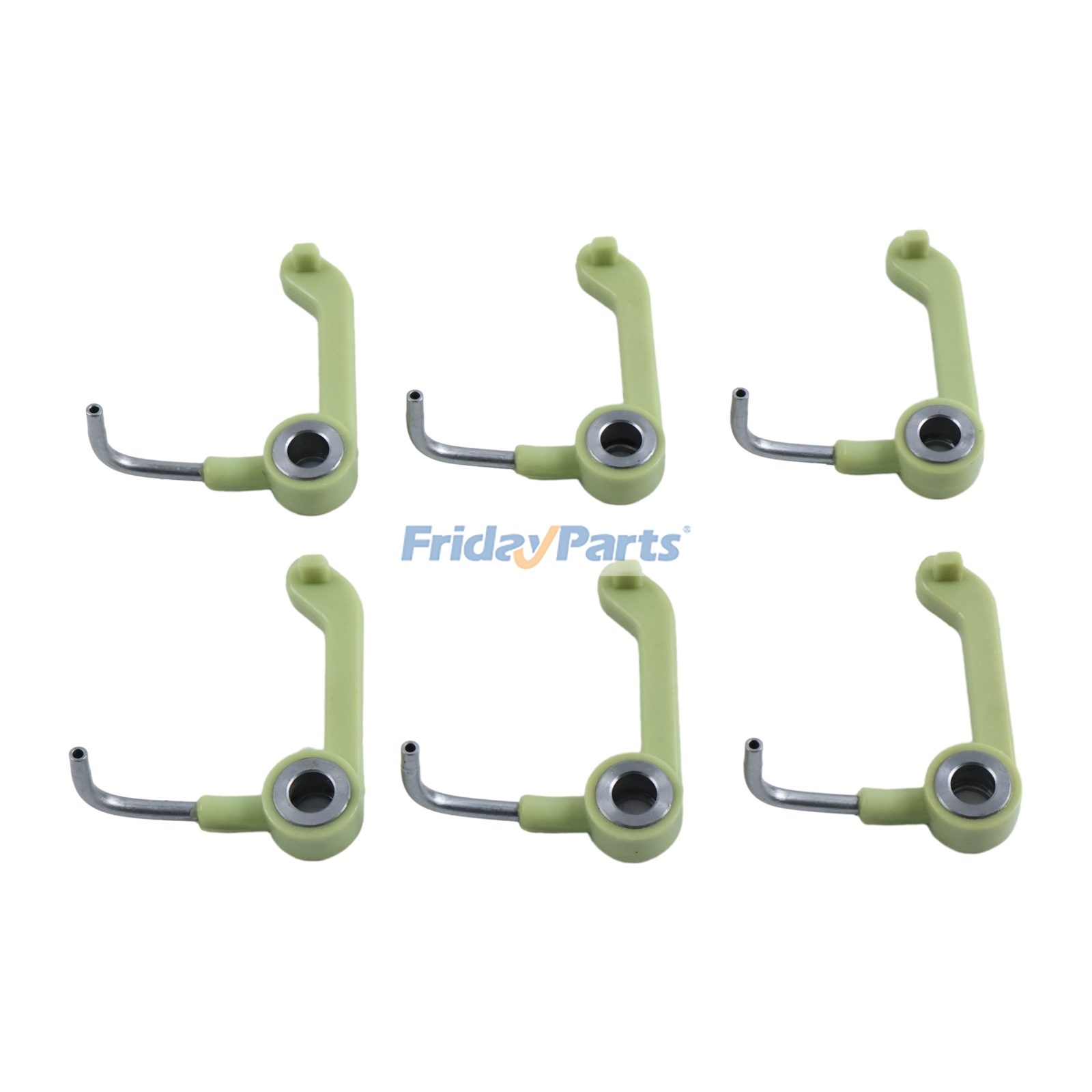 6 PCS Piston Cooling Nozzle 4937308 for Hyundai Excavator R140W9 HW210