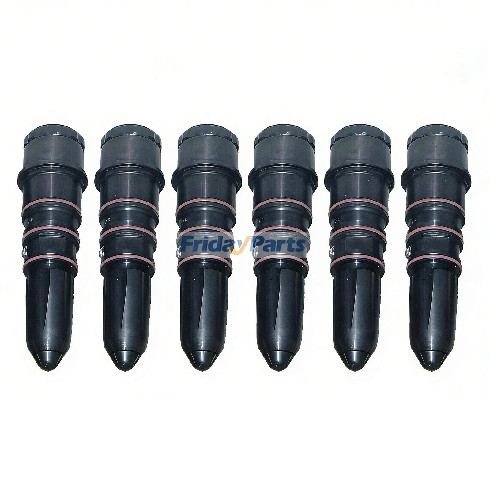 Inyector de combustible de 6 piezas 3054233 3024147 para motor Cummins NH855 NT855 NTC NTA N14