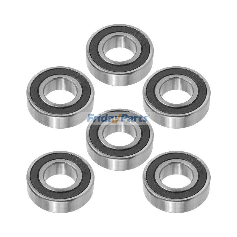6 Pieces Ball Bearing 251-82 116-0720 for Kawasaki ECV749 FX600V FX730V FX801V Kohler CH440 Engine Toro 30031 30070 74187 74189 74191 74195 Mower