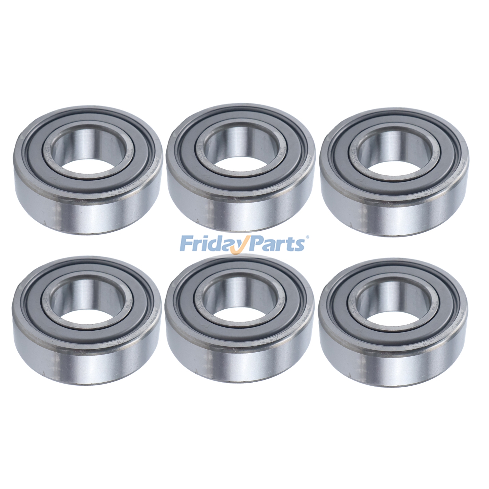 6 rodamientos de bolas JD30198 para motores John Deere 6068 Cosechadora S760 S770 S780 S785 S790 T550 T560 T660 T670 W540 W550 W650 W660 9640iWTS 9660iWTS para ATV/UTV,Motor,Cosechadora,Cortacésped