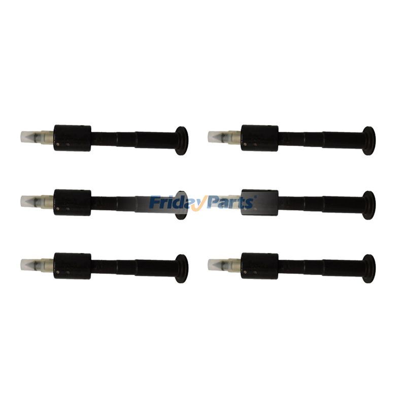 6 Pieces Fuel Pump Plunger 3069718 for Cummins Engine M11 M14 Excavator EC360 EC460 R360LC-3 R450LC-3