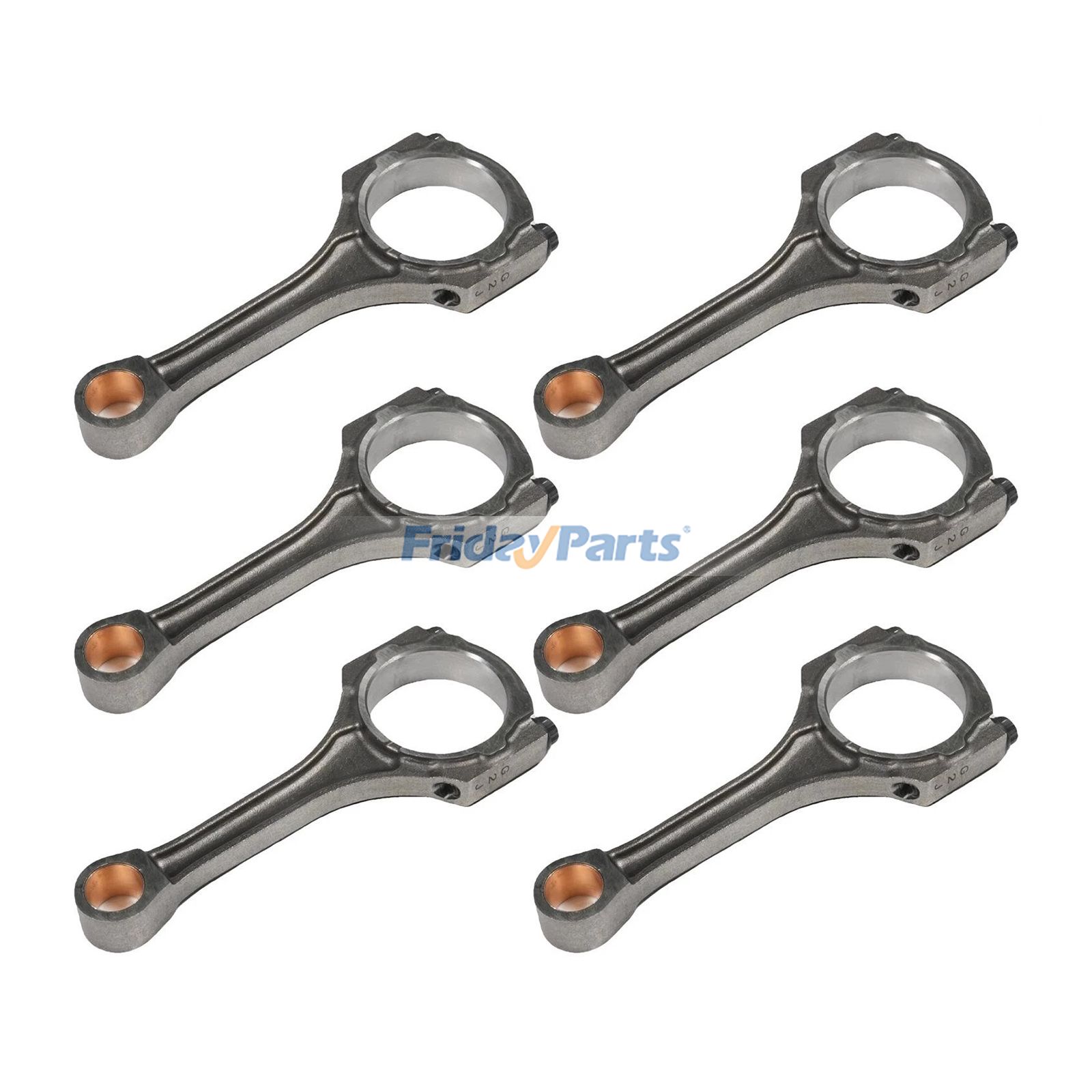 Bielle 6 pièces 13201-39126 pour moteur Toyota 1GRFE 4Runner Tacoma 4.0L (2003-2009)