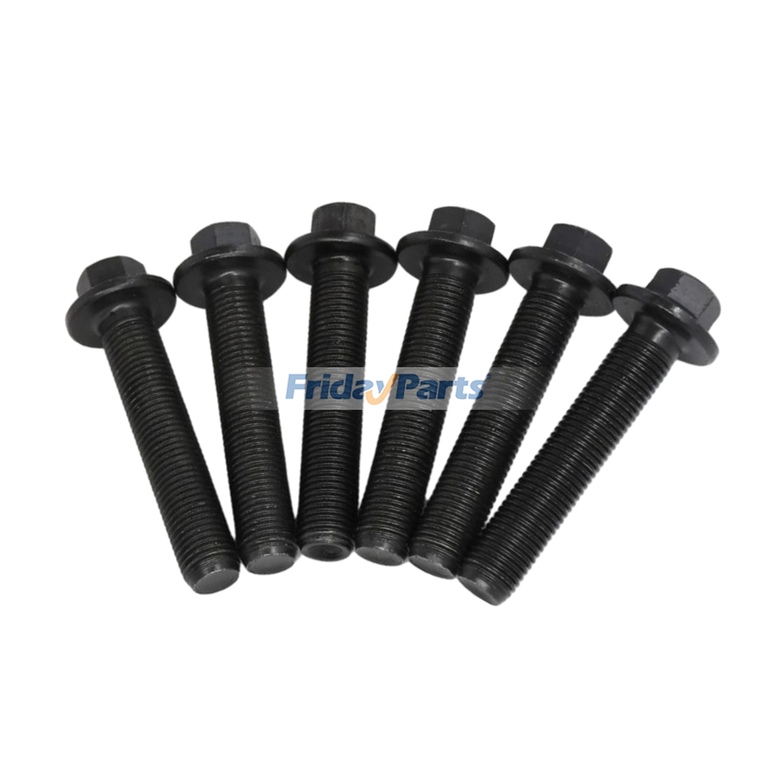6 Pieces Connecting Rod Bolt 4891179 for Cummins Engine B3.3 B3.9 B4.5 B6.7 ISB5.9 ISF3.8 Hyundai Excavator R140LC-7