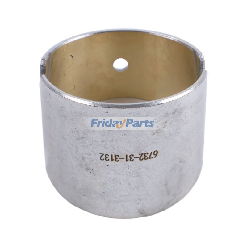 6 bujes de biela 6732-31-3132 6732-31-3131 para motor Komatsu 6D102E 4D102E, excavadora PC160LC-8 PC200-6 PC220-6 PC240LC-8 PC270-8 PC300-8M Para KOMATSU