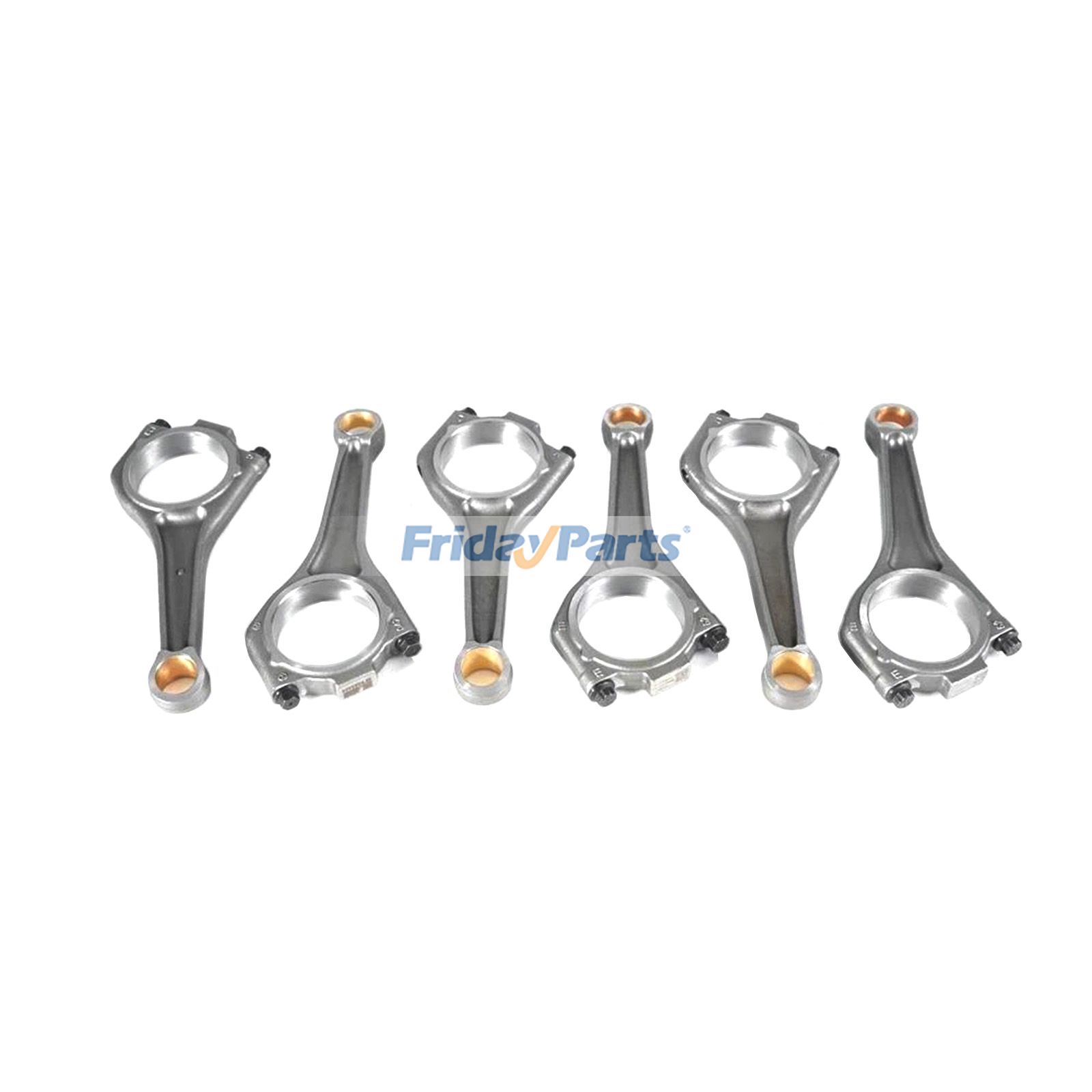 6 Pieces Connecting Rod LR041639LG for  Land Rover Discovery Range Rover Sport Jaguar XJ XF XE F-Type 3.0L 2013-2021