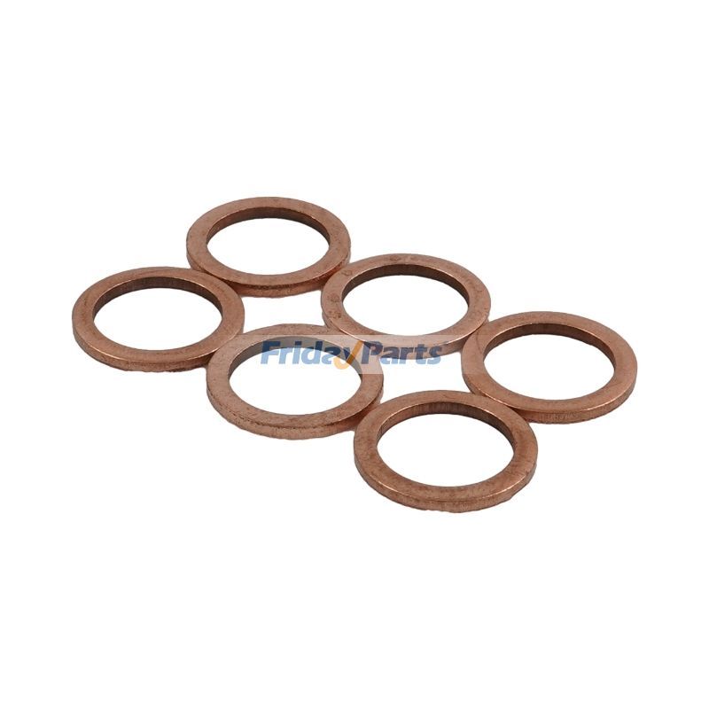 6 stück Kurbelgehäuse Kupfer Washer Dichtung 5812232 für Polaris Sportsman 450 570 800 1000