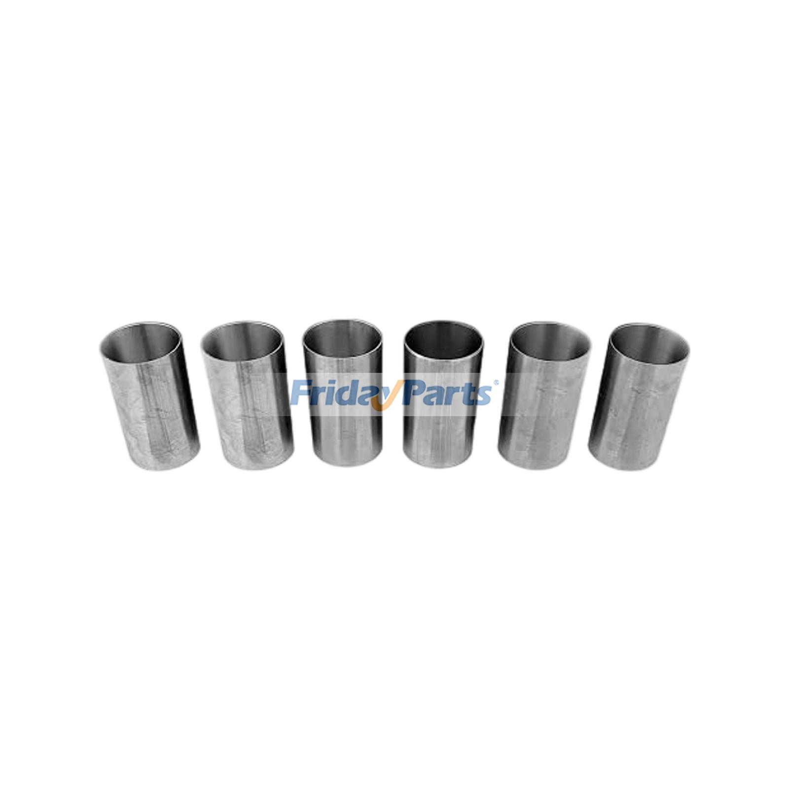 6 piezas de manguito de cilindro 107-7604 para motor Caterpillar CAT 3126 Excavadora 322C 324D 325C 325D 326D 328D 329D para Motor,Excavadora,Cosechadora,Pala cargadora,Motoniveladora,Manipulador telescópico,Tractor