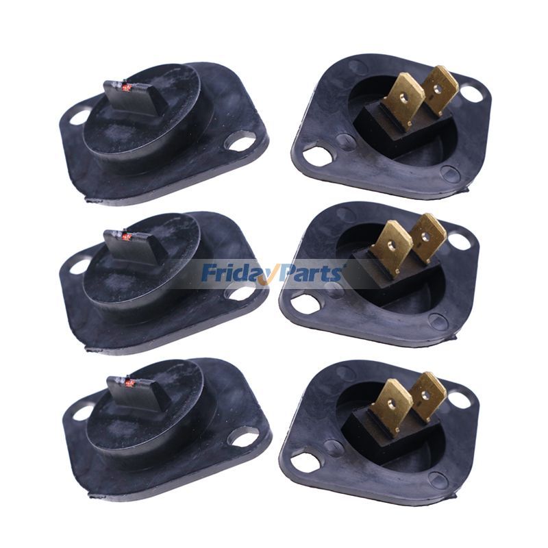 Lot de 6 thermistances pour sèche-linge DC32-00007A PS4204984 AP4201716 2068429 pour Samsung DV218AEW DV219AGW DV306LGW DV317AES DV409AGW DV448AGW