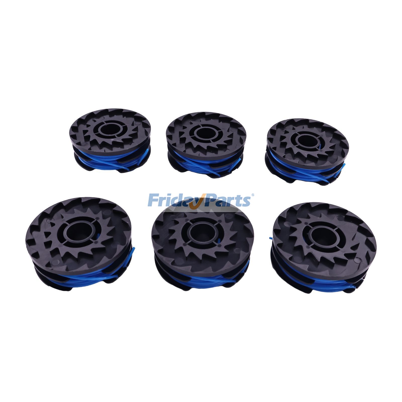 6 piezas de carrete doble 88512 para recortadora eléctrica Toro de 14" 51480 Para Toro