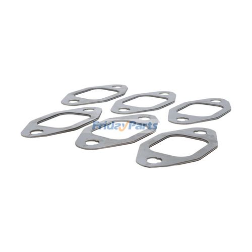 6 Pieces Exhaust Manifold Gasket 3905443 for Cummins Engine 6B5.9 B4.5 ...