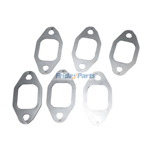 6 Pieces Exhaust Manifold Gasket 3905443 for Cummins Engine 6B5.9 B4.5 ...