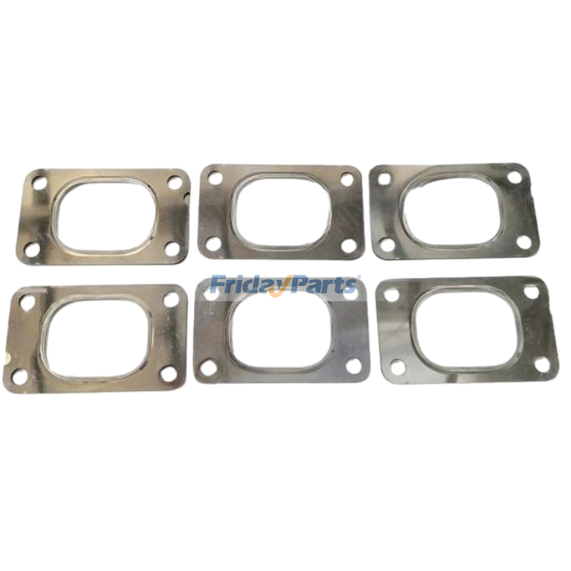 6 Pieces Exhaust Manifold Gasket 4095453 for Cummins Engine QSK23