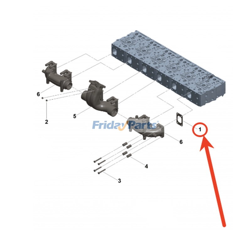 Exhaust Manifold Gasket for Engine
