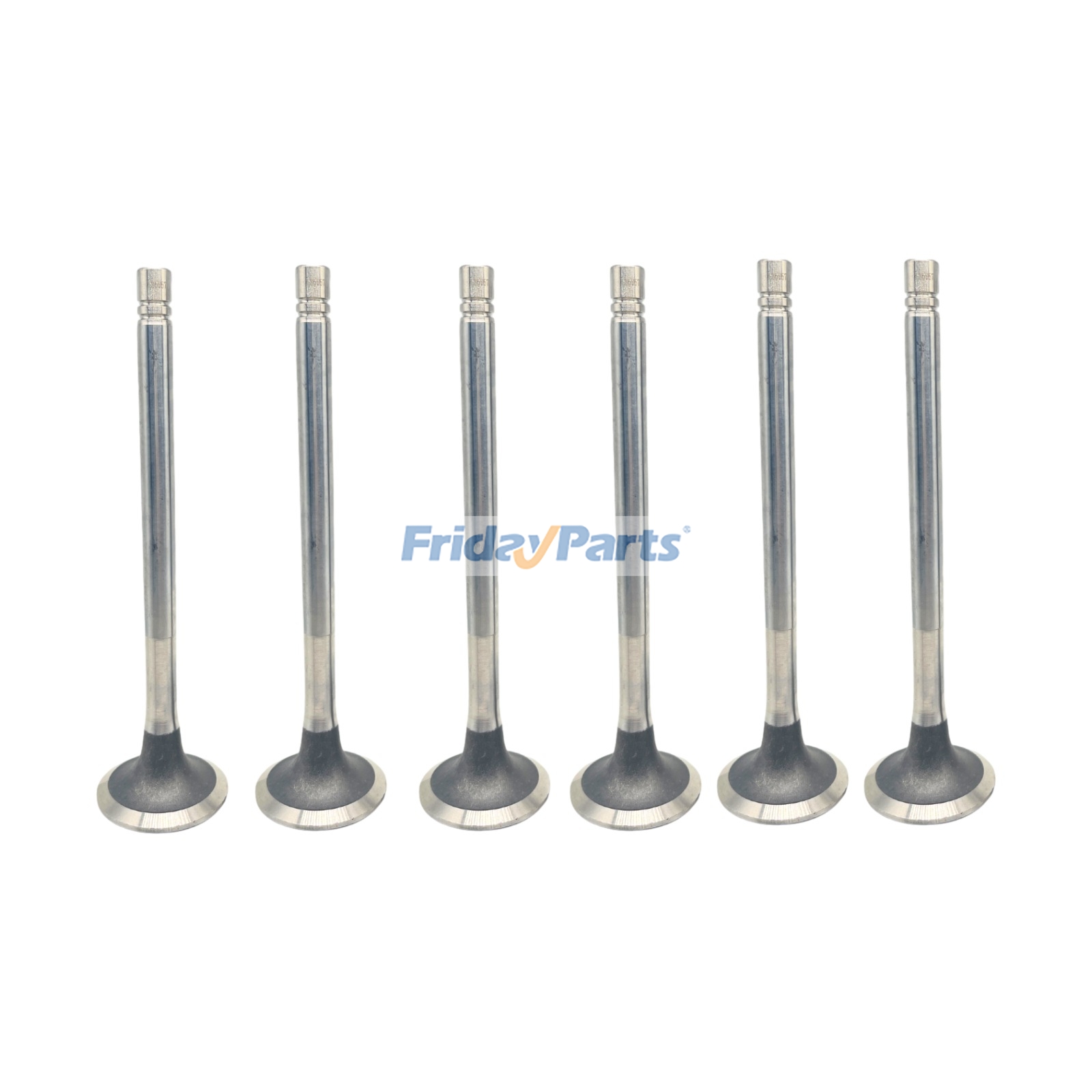 6 Pieces Exhaust Valve 3803519 for Cummins Engine 855 G855 N106 N14 NH NH855 NT NT855 NTA855 NTC SBI V28