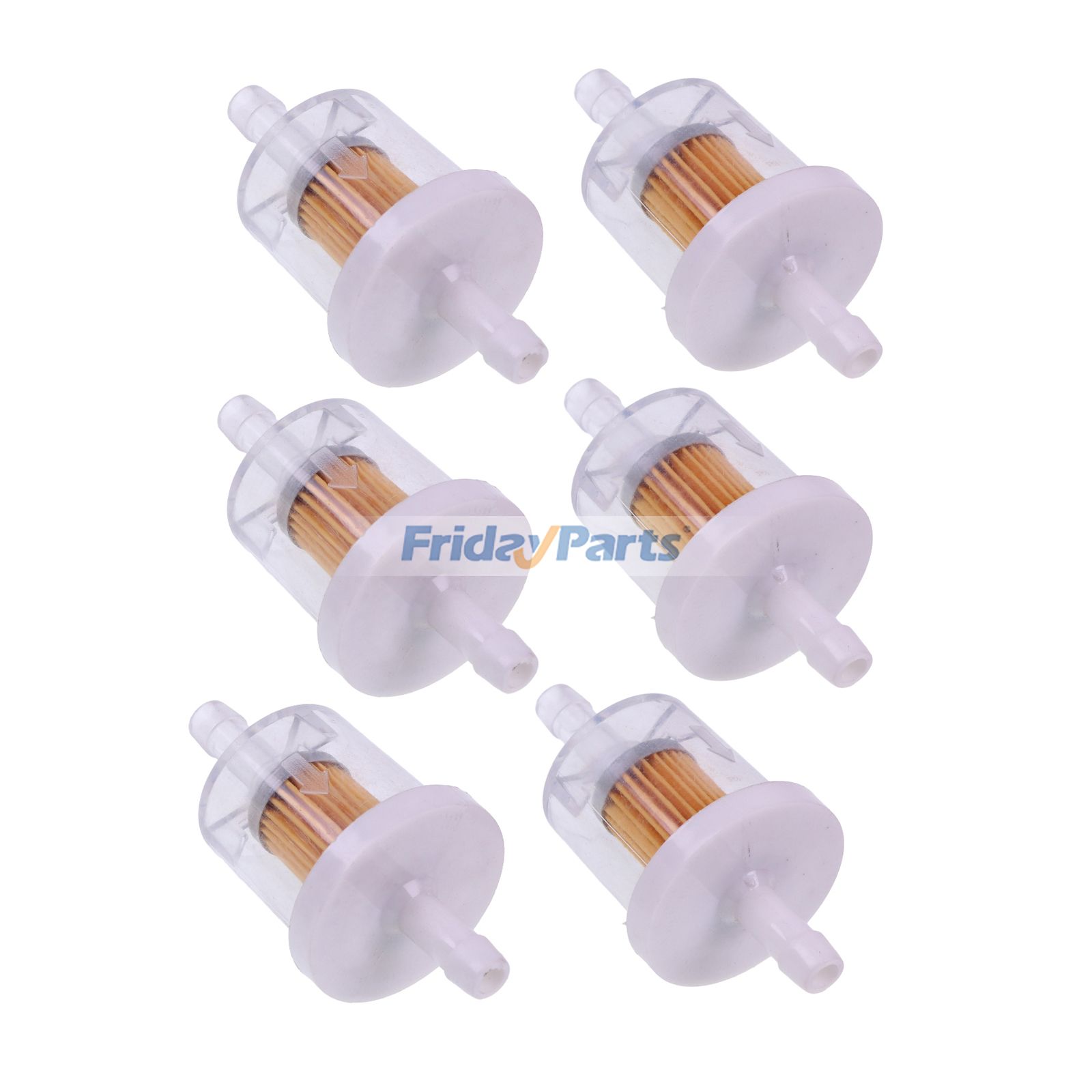 6 stück Kraftstoff Filter 49019-0031 für Kawasaki Motor FS481V FS541V FS600V 730V 850V EFI