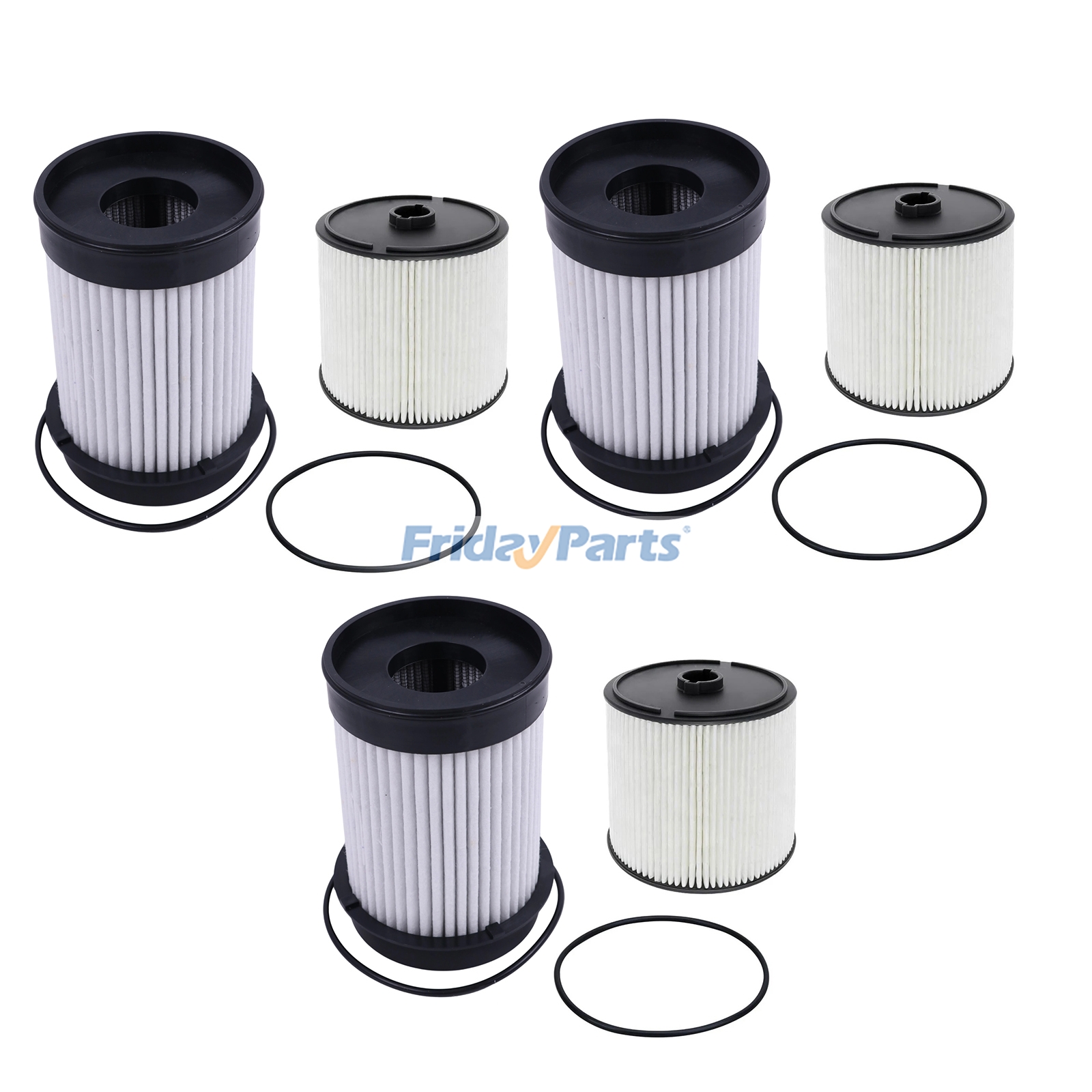6 Pieces Fuel Filter 68436631AA 68157291AA for 2019-2024 Ram 1500 2500 3500 4500 5500