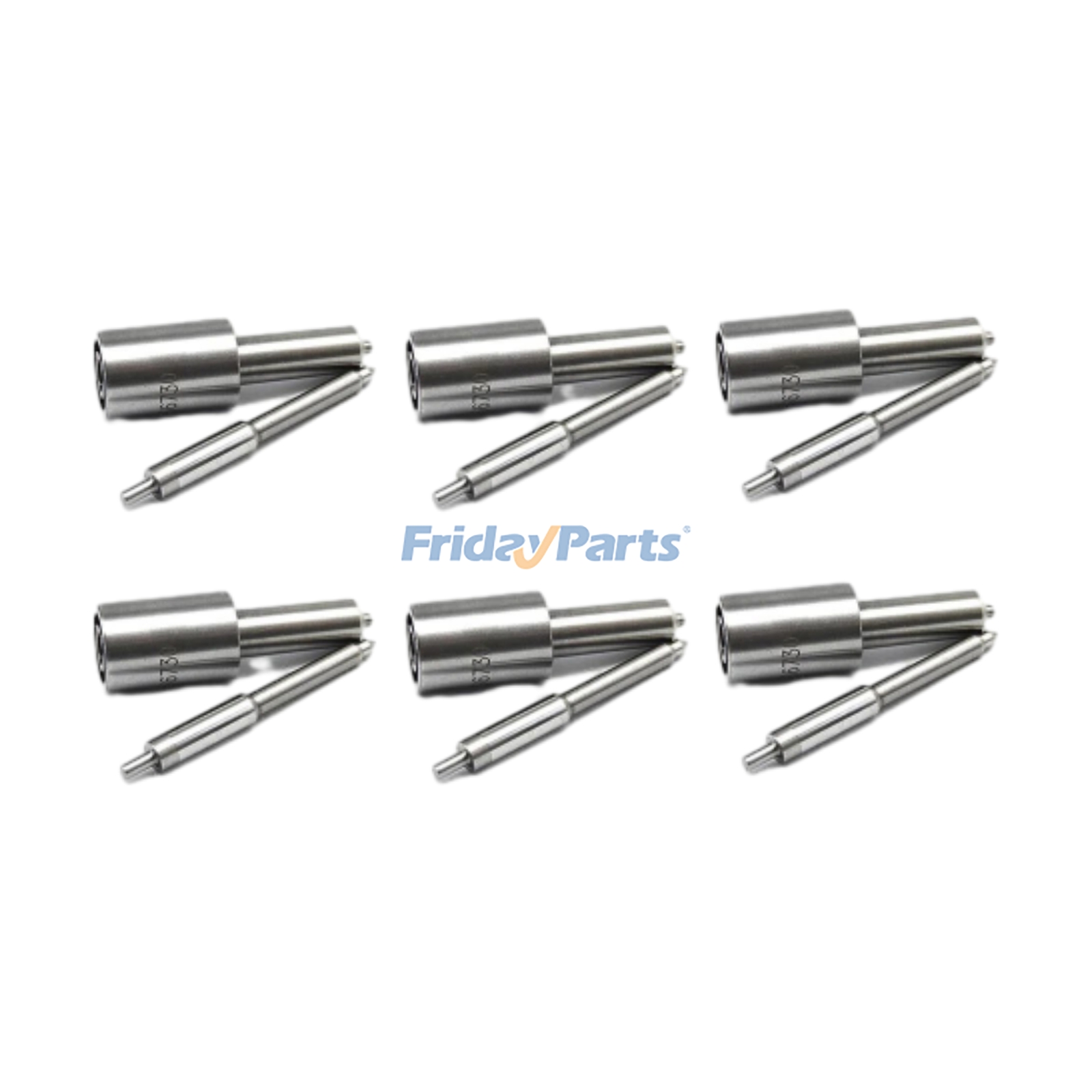 Boquilla de inyección de combustible 5621777 2645C612 para motor Perkins A6.354.4, tractor Massey Ferguson 1014, 1024, 1114 y 1250 (6 unidades)