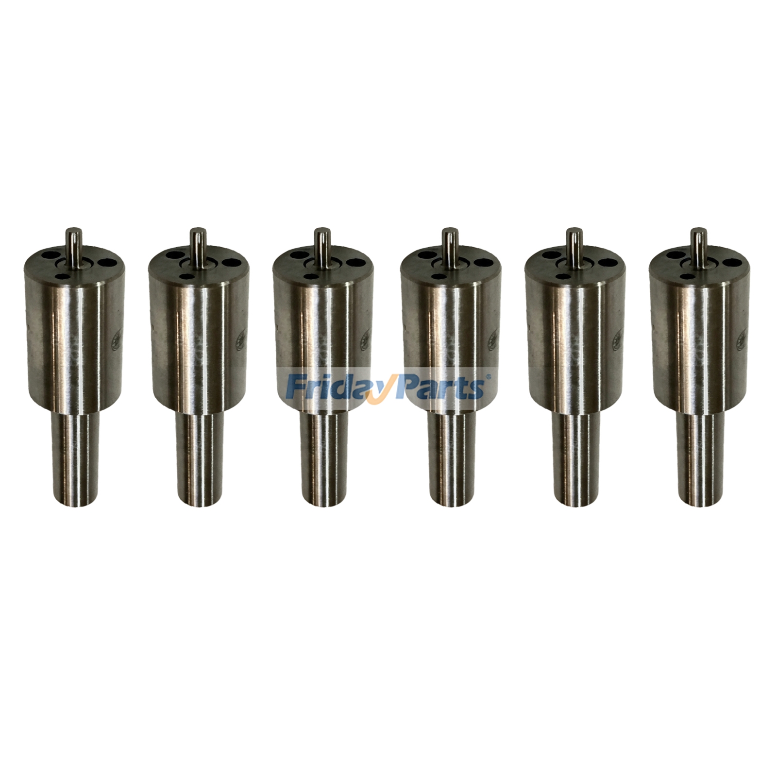 Lot de 6 injecteurs de carburant 6152-12-3120 pour moteurs Komatsu 6D125E-2A et 6D125E-2C, pelles hydrauliques PC400HD-6LK et PC400LC-6LK, chargeuses WA450-3MC.