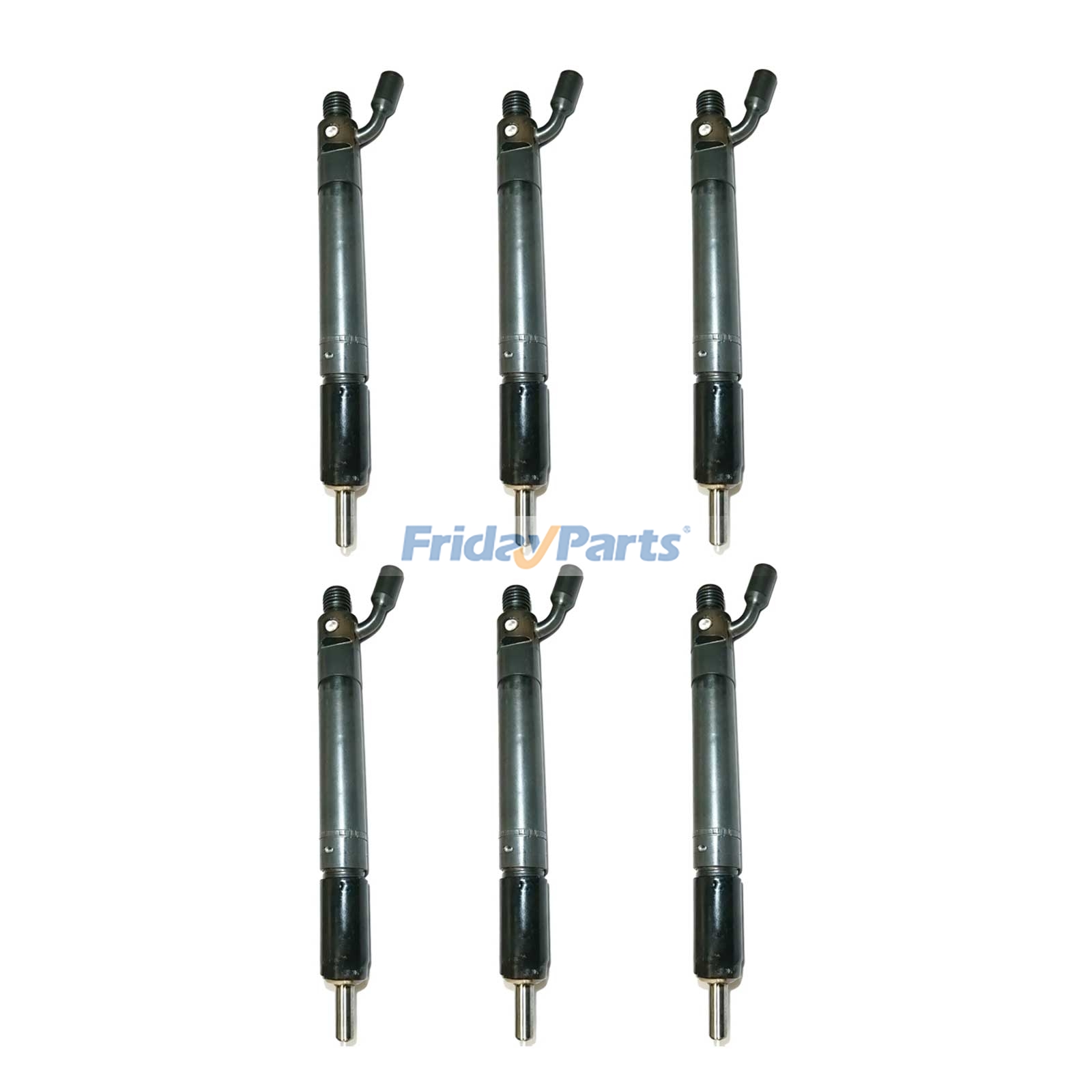6 Pieces Fuel Injector 0432191754 for Cummins Engine 6CT-830