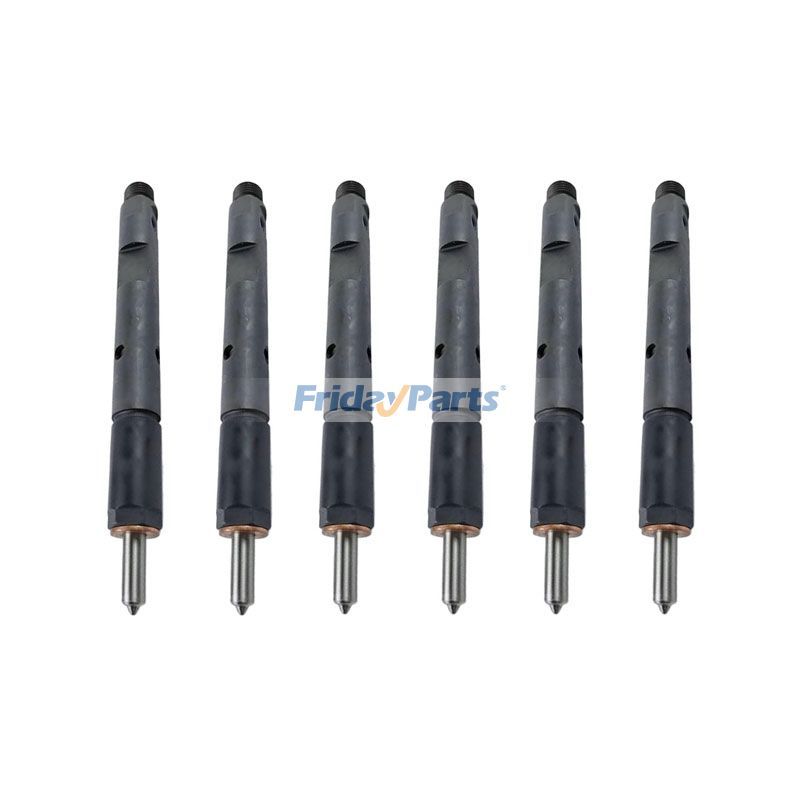 6 Pieces Fuel Injector 0432193566 for Chevrolet Colorado Nissan Navara Troller T4 I 2000-2011