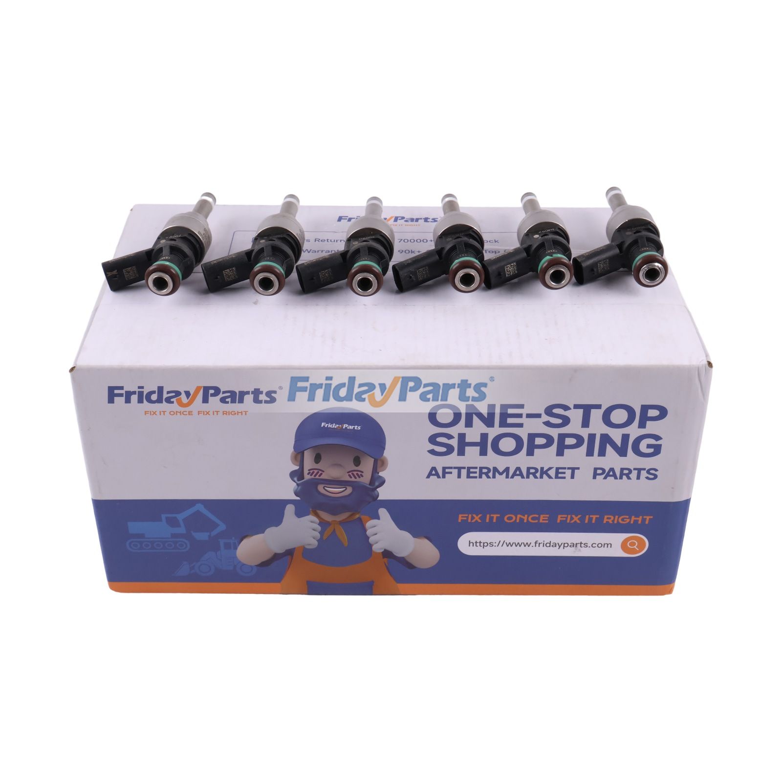 Injecteur de carburant 6 pièces 06E906036AL pour Audi A4 A6 A7 A8 Q5 Q7 S4 S5 SQ5 2009-2017