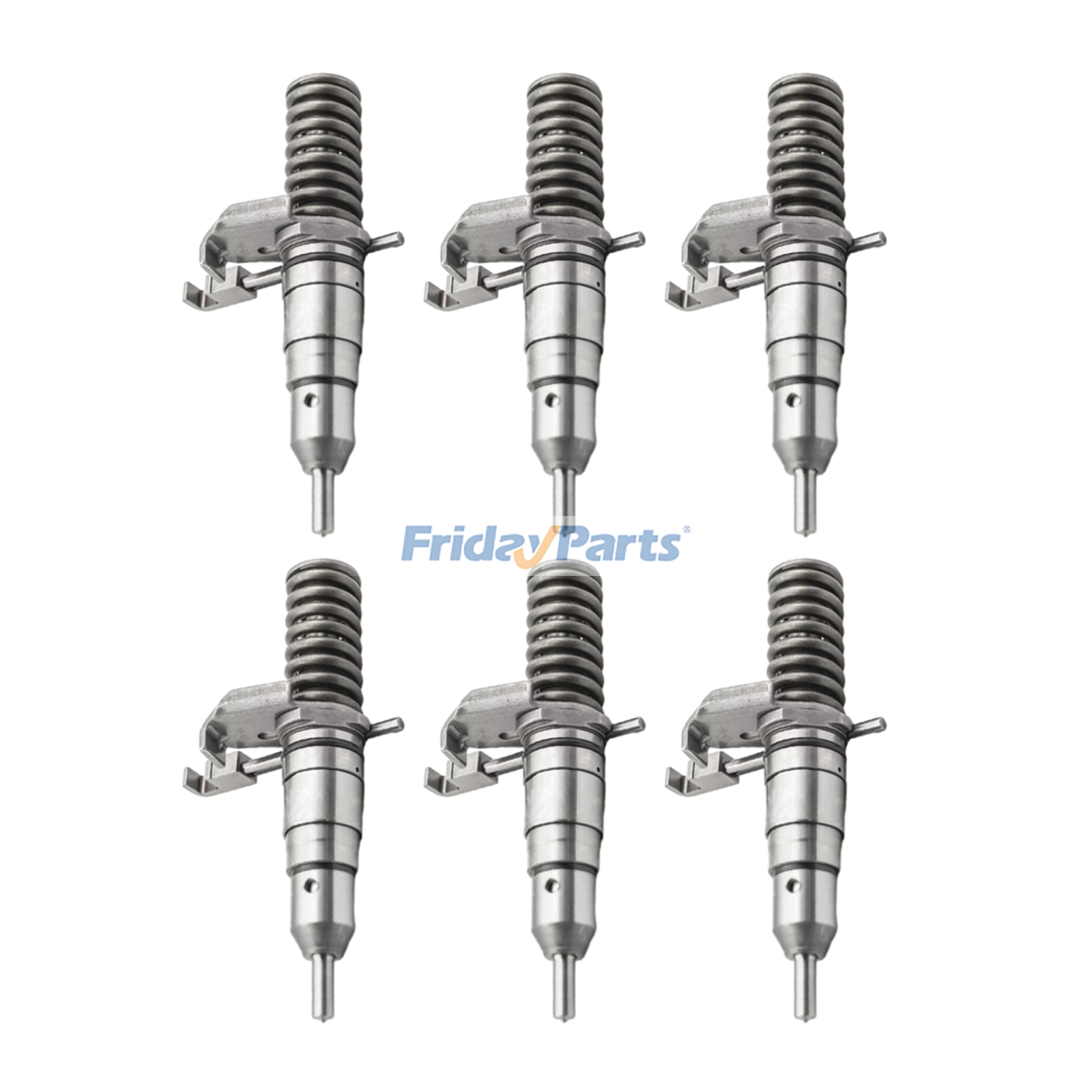 6 Pieces Fuel Injector 127-8217 for Caterpillar CAT Engine 3114 3116 3126 Loader 539