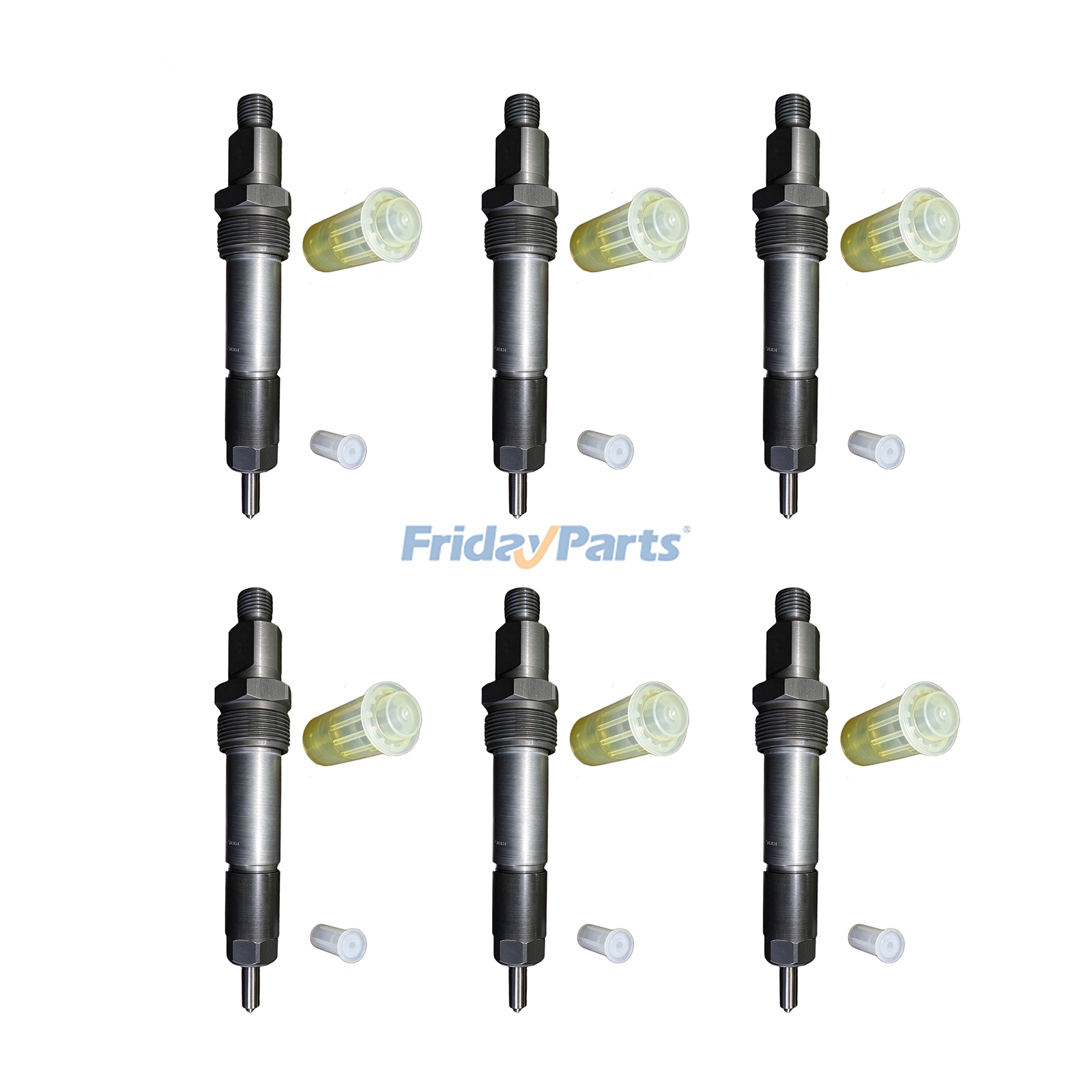 6 Pieces Fuel Injector 1404592 for Scania Engine DSC 9.12