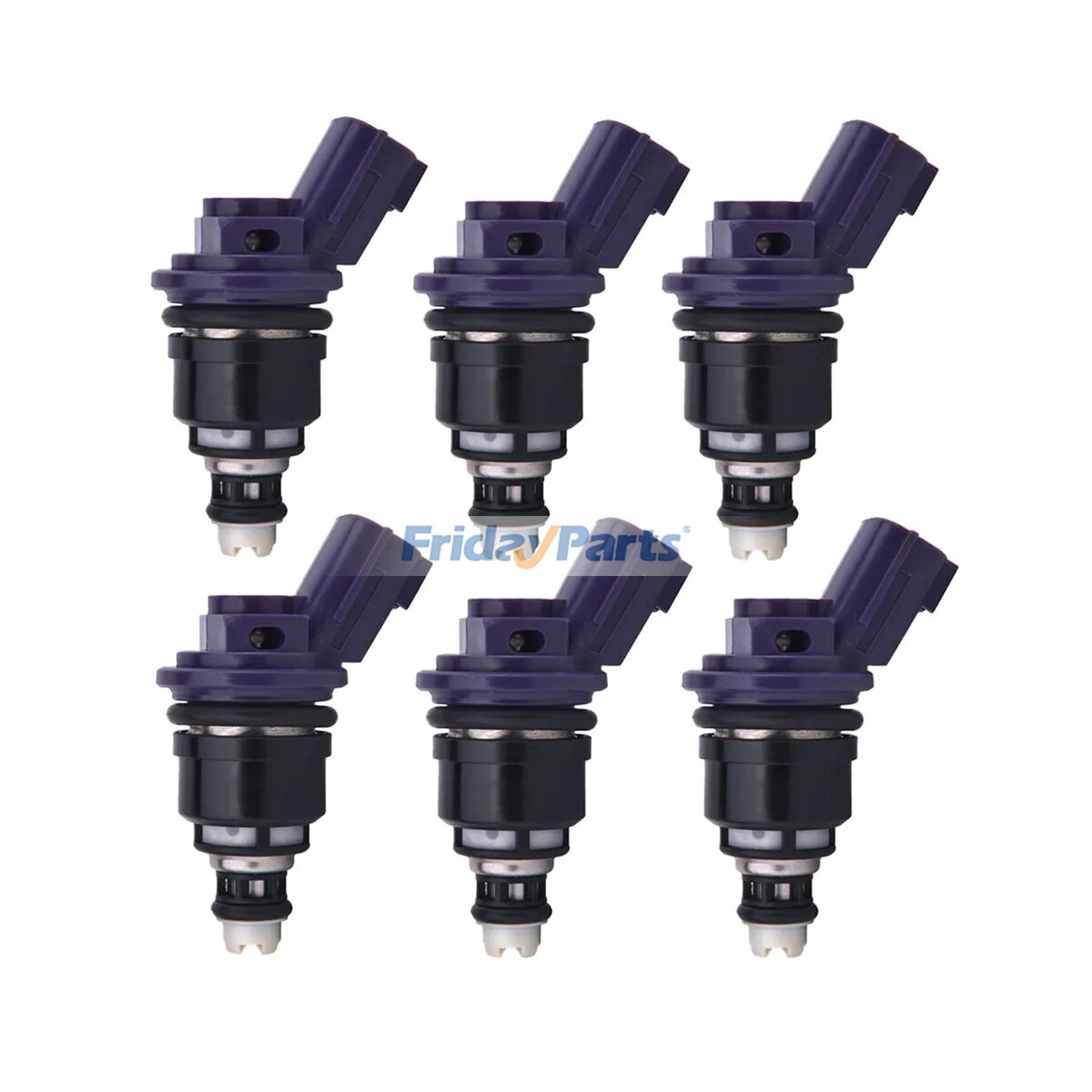 6 stück Kraftstoff Injektor 16600-21U01 16600-67U01 für Nissan 300ZX 3,0 V6 370CC 1990-1996