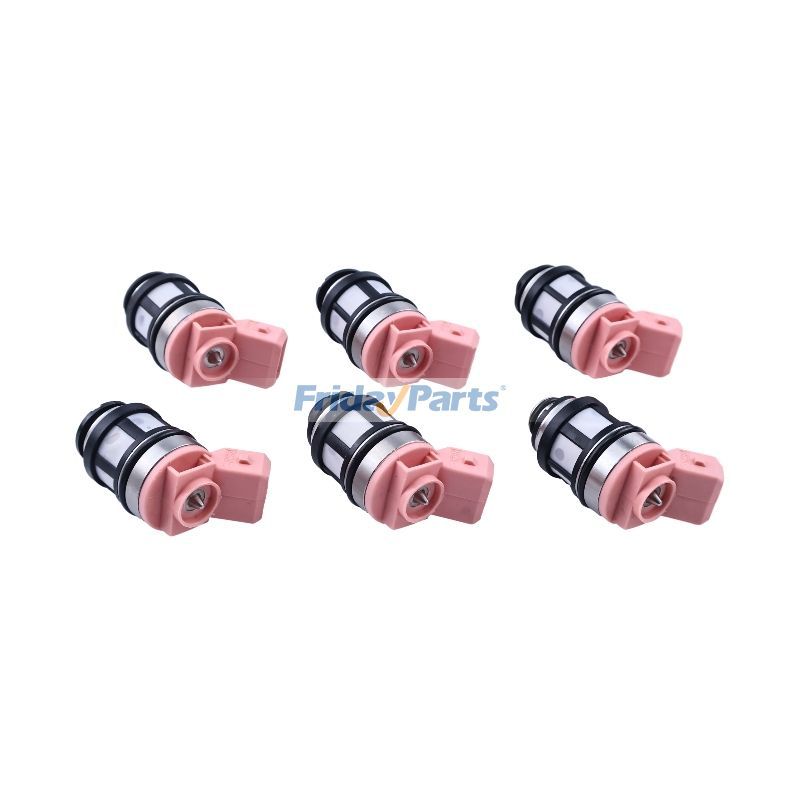 6 peças injetor de combustível 16600-88G10 para Nissan D21 Pathfinder Pickup Quest Mercury Villager 3.0L V6 FridayParts