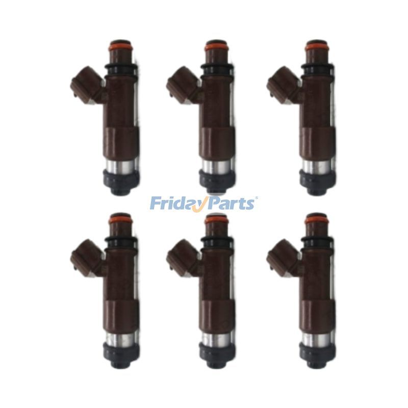 6 stück Kraftstoff Injektor 16611-AA700 für Subaru B9 Tribeca Legacy Outback 3,0 L 2005-2009