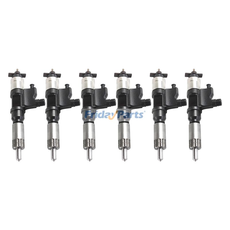 Injecteur de carburant 6 pièces 23670-E0880 pour moteur Hino J08E camion série 500 FG FM GH FL