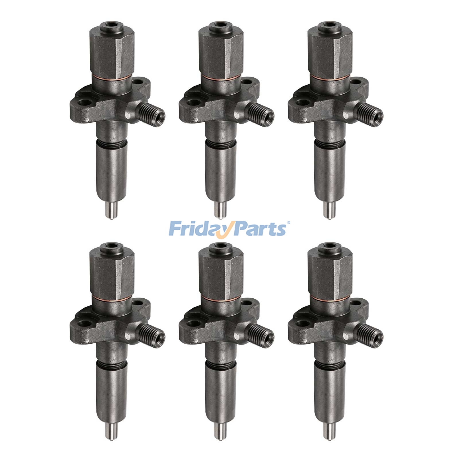 6 Pieces Fuel Injector 2645700 for Perkins Engine 6.354T