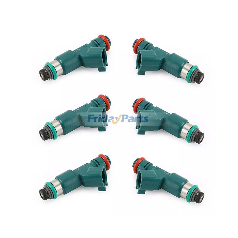 6 Pieces Fuel Injector 30777501 297500-1080 for Volvo S80 2007-2014