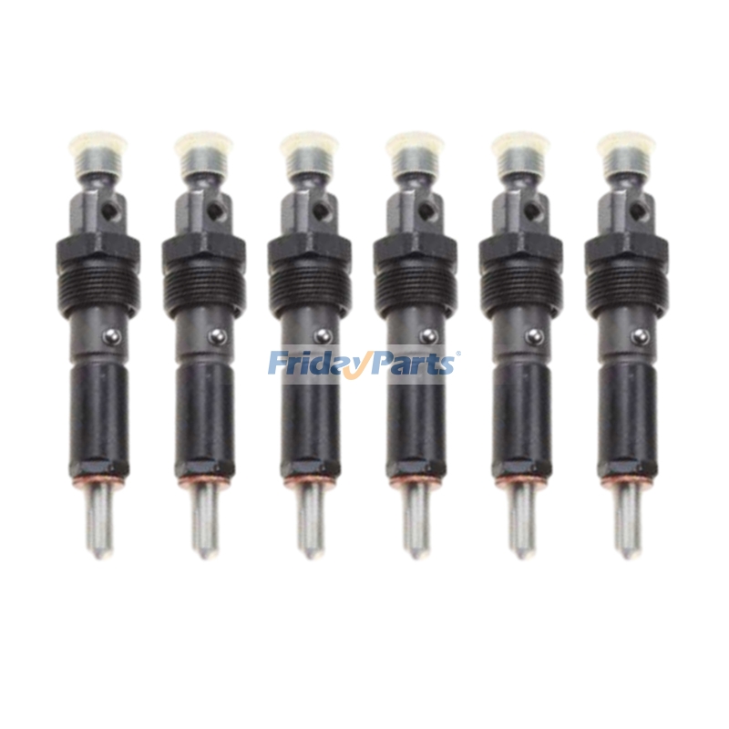 6 Pieces Fuel Injector 3919326 6760520 for Cummins Engine QSK19 QSK23