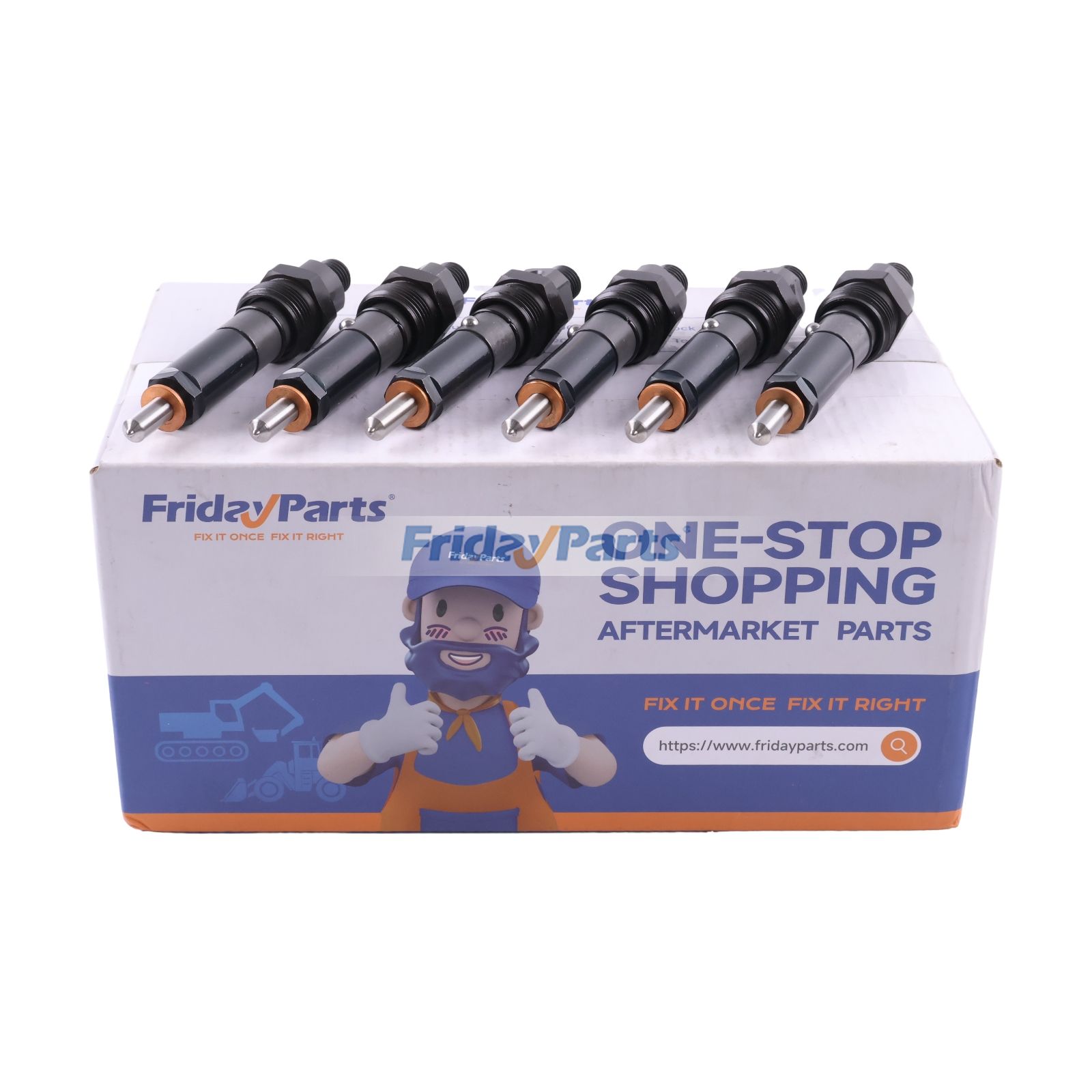 6 inyectores de combustible 3919331 3919319 para motor Cummins C8.3 G CASE Loader 1840 1845C 480F 570LXT 580L 580SK 680L para Motor,Montacargas,Pala cargadora,Tractor