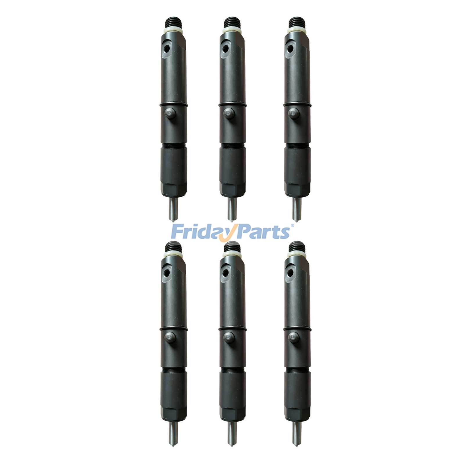 6 Pieces Fuel Injector 51101017349 51101007377 for MAN Engine D0826 Truck L2000 M2000L M2000M M90 Series