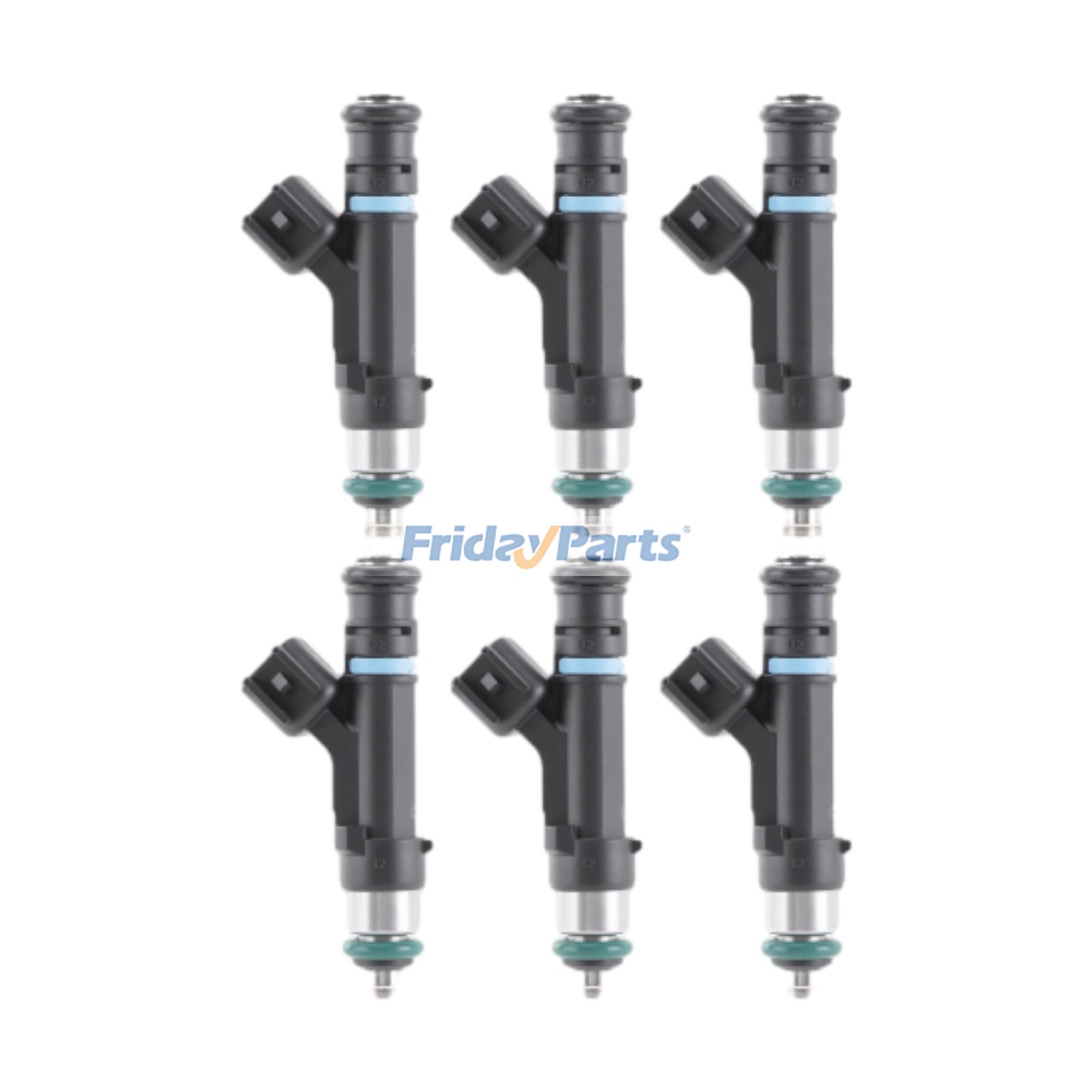 Injecteur de carburant 6 pièces 53032701AA 0280158020 pour Jeep Commander Liberty Grand Cherokee Dodge Dakota Durango Ram 1500 2500 3500 Nitro