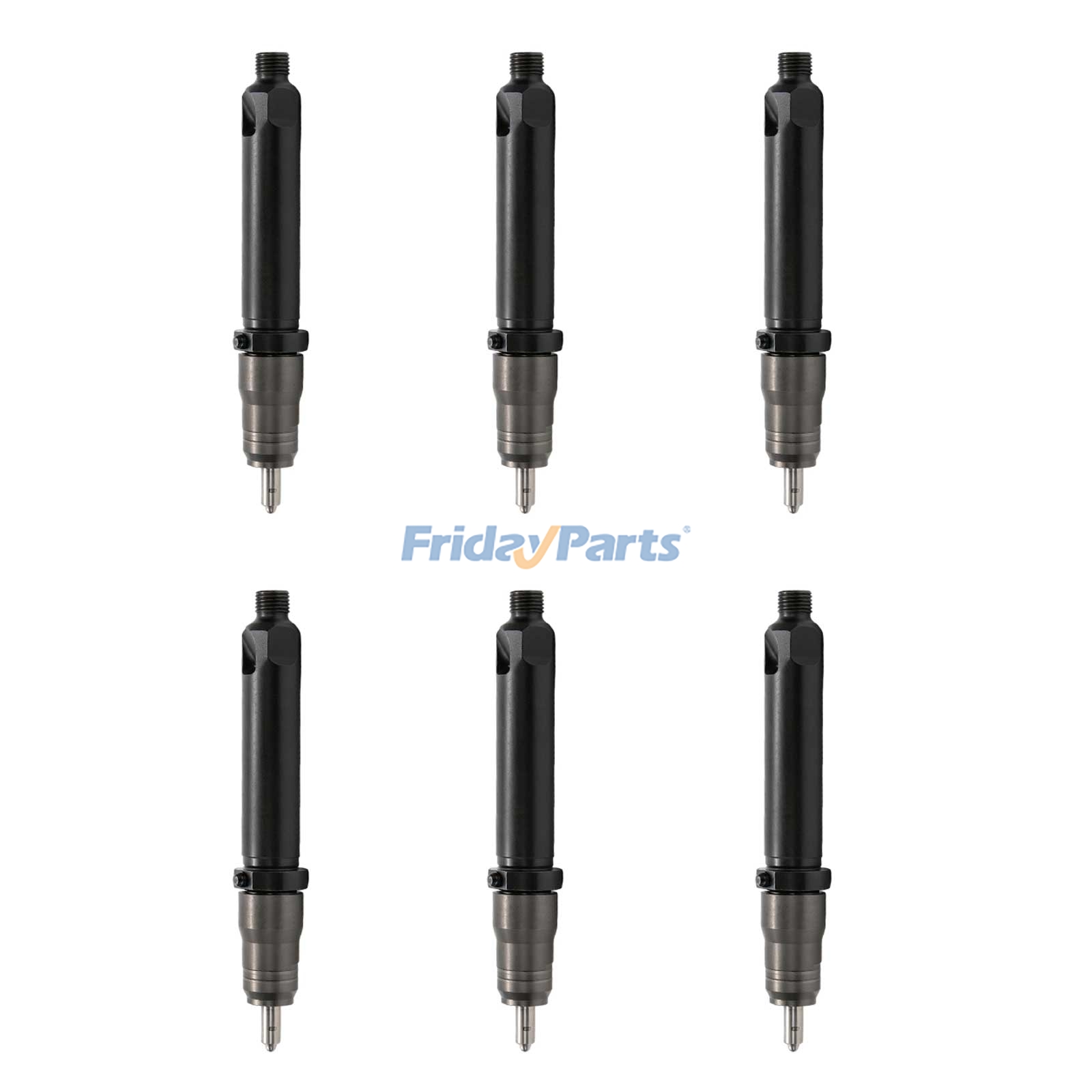6 injecteurs de carburant 5550170421 5550101851 pour moteur MTU 6 V 396 TC-4