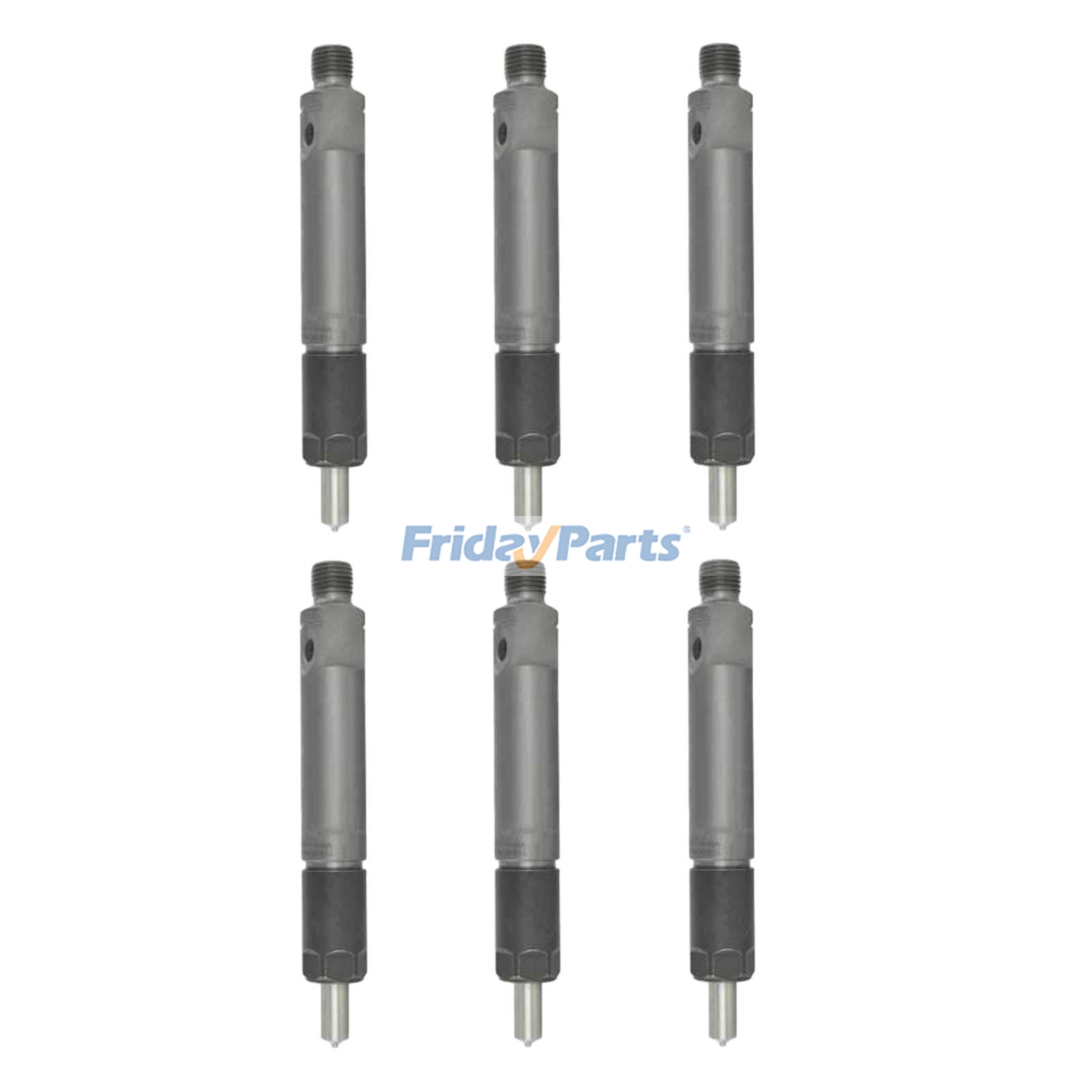 6 Pieces Fuel Injector 8192932 for Volvo Engine D7C Bus B7L Truck FM7/250 FM7/290