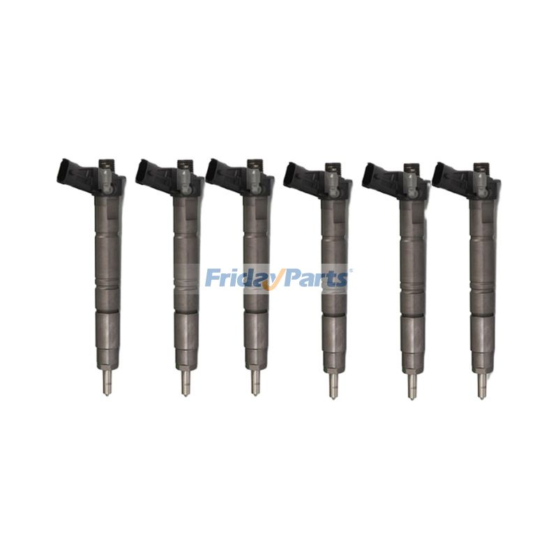 6 Pieces Fuel Injector 8200889945 16600-00Q1H 0445116033 for Nissan Navara Pathfinder V6 3.0L V9X Renault
