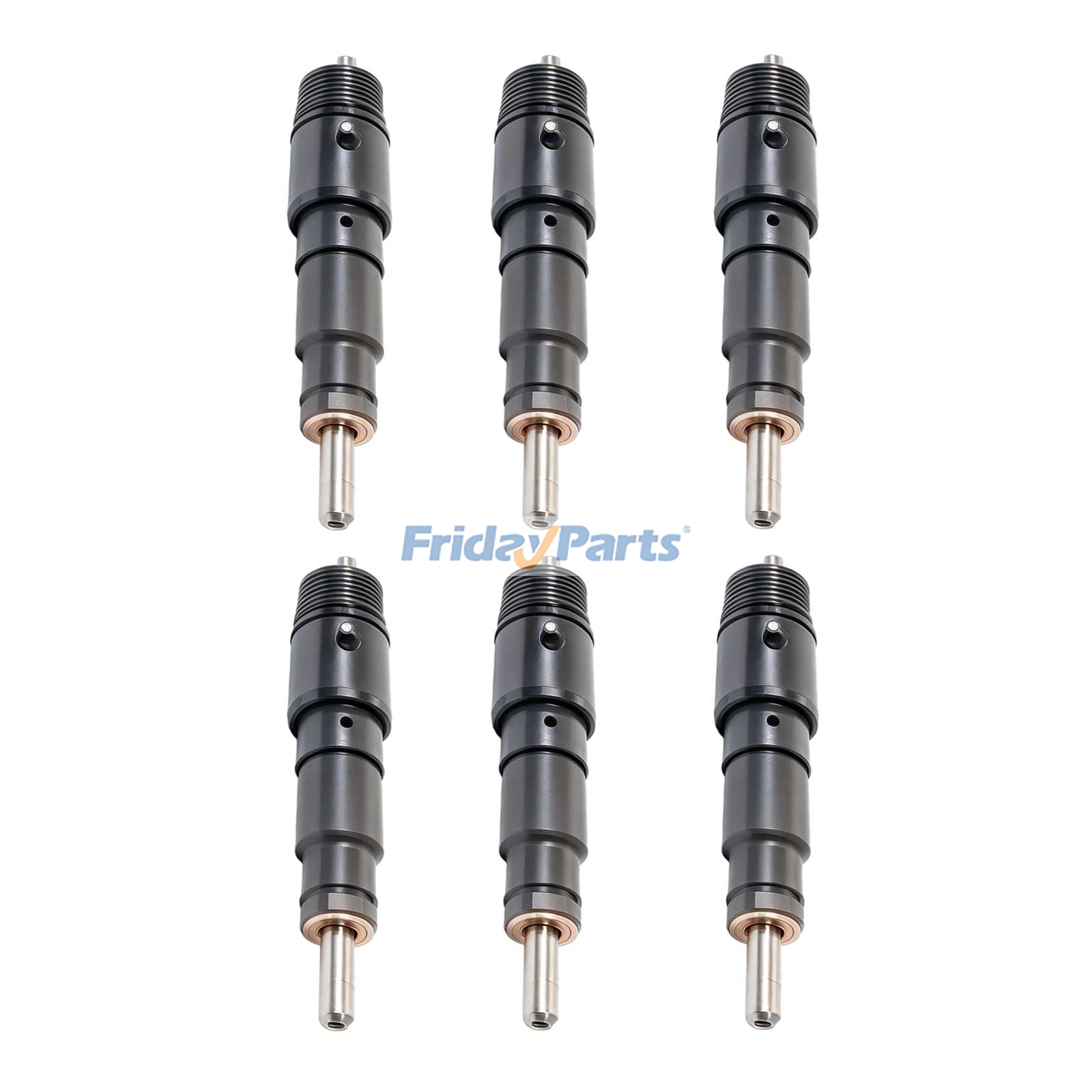 6 Pieces Fuel Injector A0050175721 A0060174521 for Mercedes-Benz Engine OM457