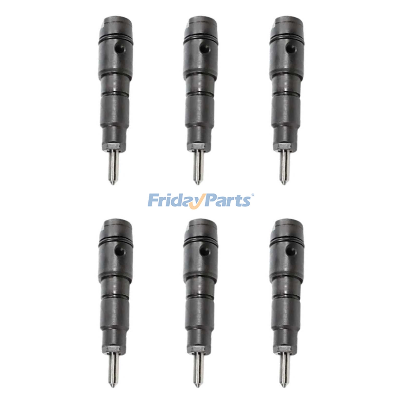 6 Pieces Fuel Injector A0060173121 for Mercedes-Benz Engine MBE4000 MBE906 MBE900