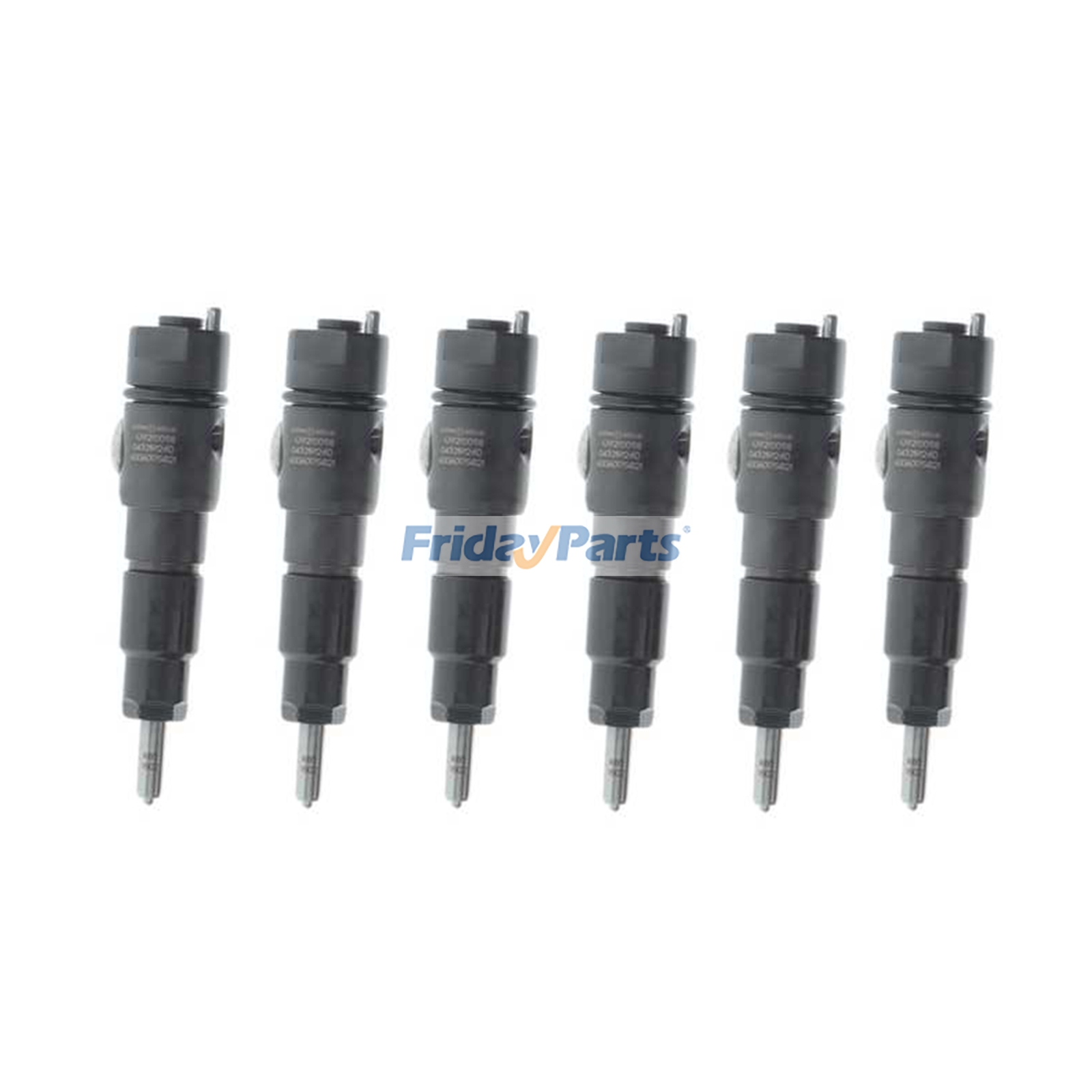 6 inyectores de combustible A0060175821 para motor Mercedes Benz OM501LA 11.9L para Motor,Vehículo
