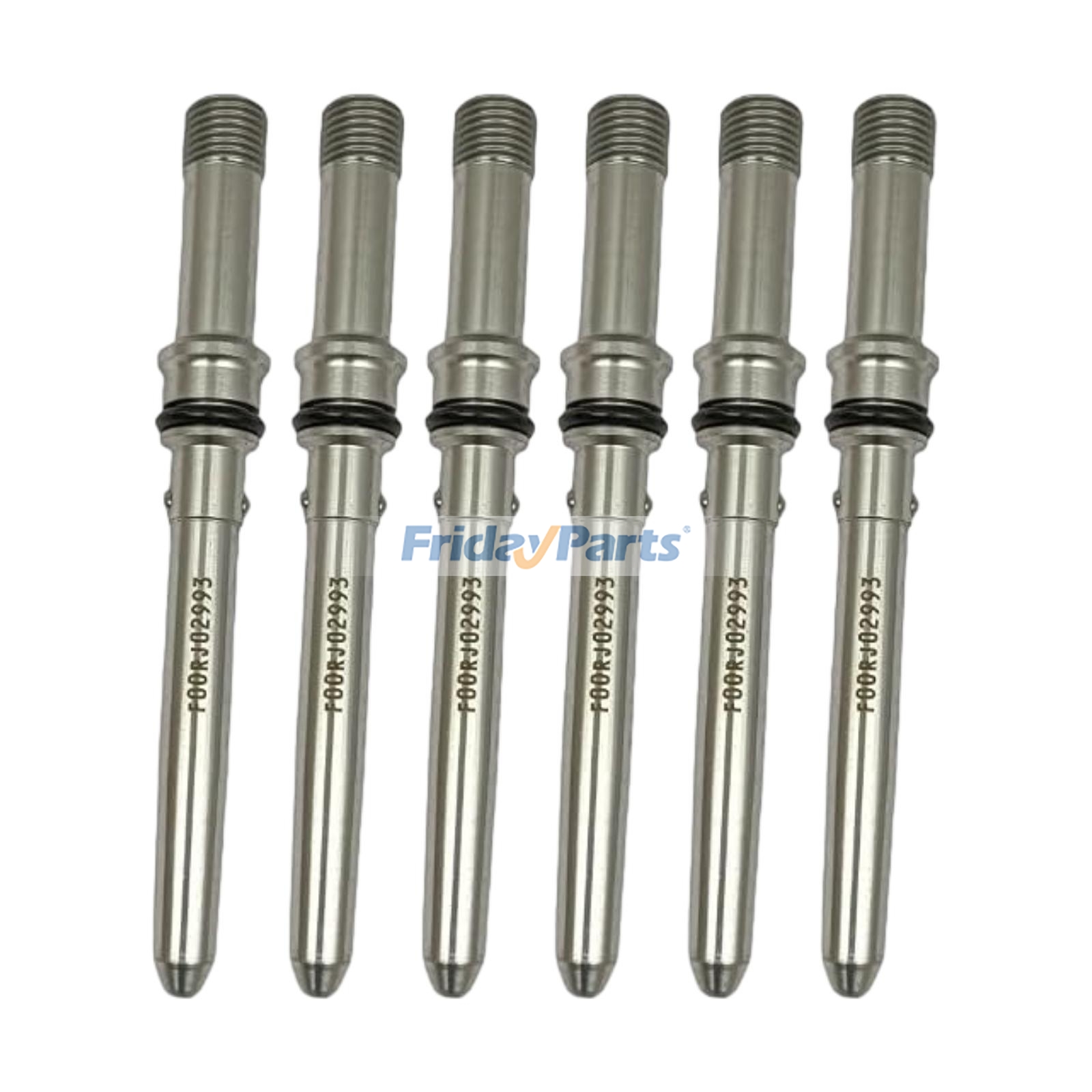 Lot de 6 connecteurs d'injecteurs de carburant pour moteur Cummins ISB - Remplace Bosch F00RJ02993